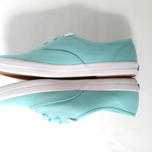 KEDS Women's Champion Core Canvas Shoes Aqua Size 9 - Picture 4 of 12
